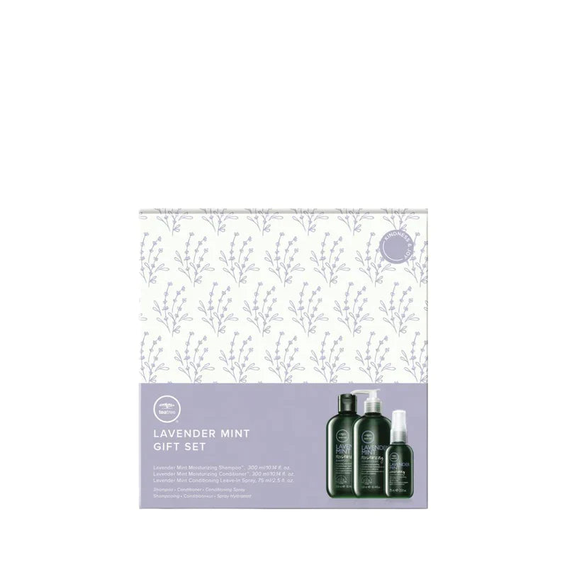 paul mitchell tea tree lavender mint conditioning leave in spray PAUL MITCHELL Tea Tree Lavender Mint Holiday Gift Set – RYME