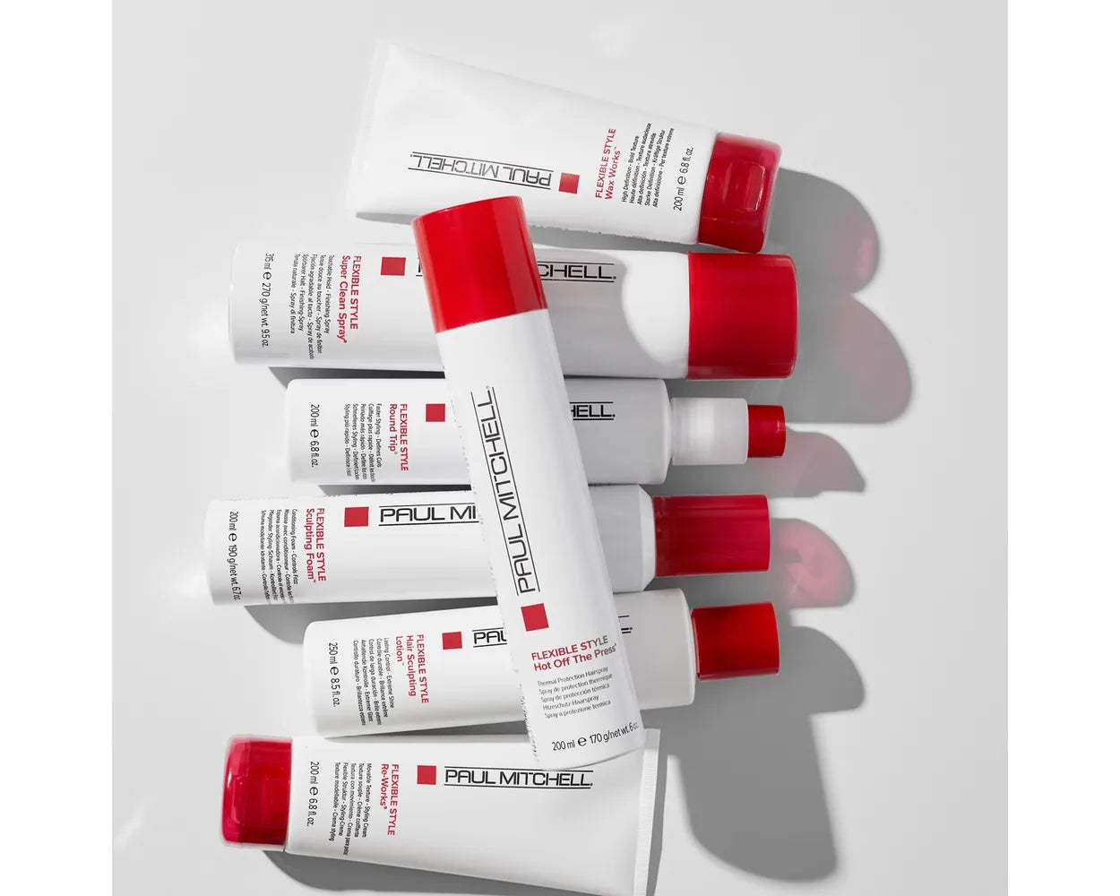 PAUL MITCHELL Express Style Hot Off The Press. Product lineup.