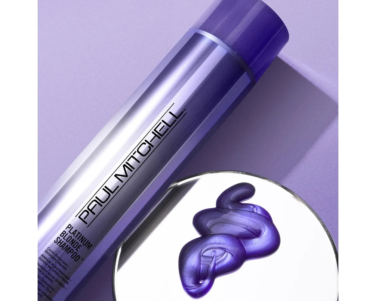 PAUL MITCHELL Platinum Blonde Shampoo. Product colour.