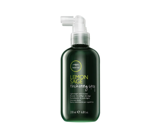 PAUL MITCHELL Tea Tree Lemon Sage Thickening Spray. Front product packaging.