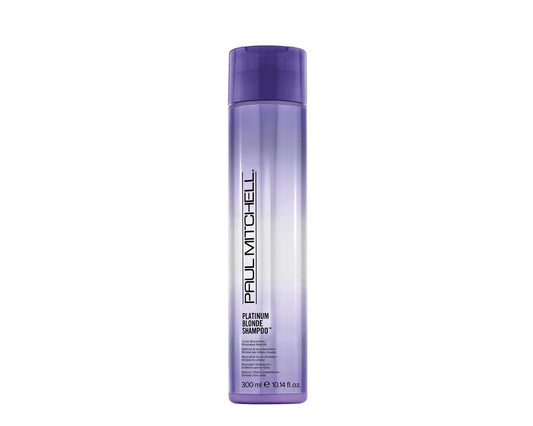 PAUL MITCHELL Platinum Blonde Shampoo. Front packaging.